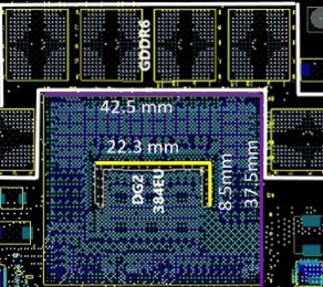Circuit imprimé Intel DG2 384EU 1