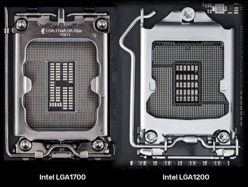Intel LGA1700 vs LGA1200 1
