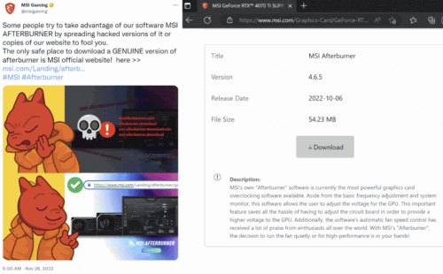 MSI AFTERBURNER 768x477