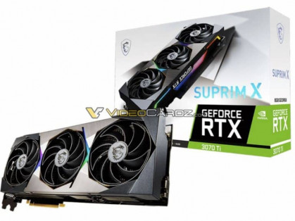 MSI GeForce RTX 3070 Ti 8GB SUPRIM X1 768x576