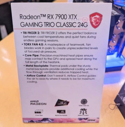 MSI RX 7900 XTX GAMING CLASSIC 1 768x781