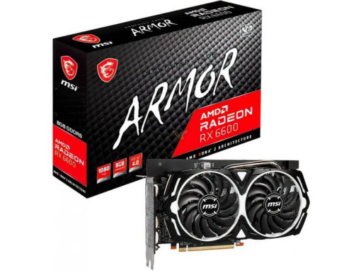 MSI Radeon RX 6600 8GB ARMOR V1