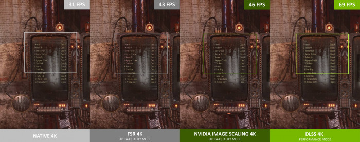 NVIDIA NIS vs FSR