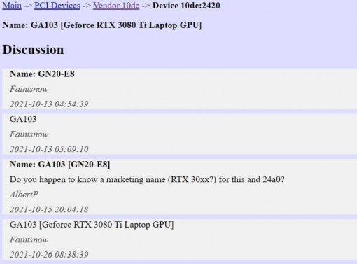 NVIDIA RTX 3080 Ti Laptop GPU 1