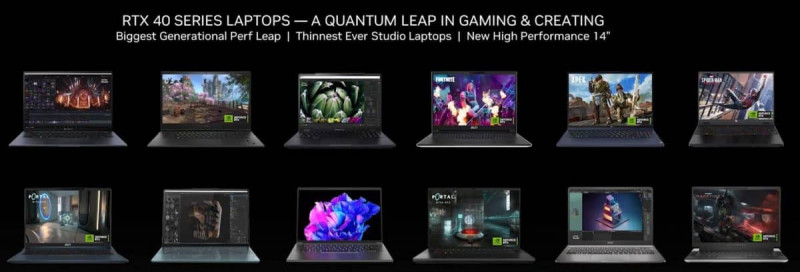 NVIDIA RTX 40 LAPTOPS 1200x409