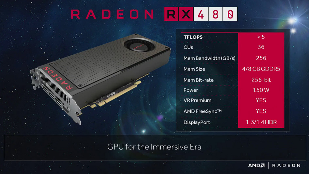 amd rx 480 polaris 4
