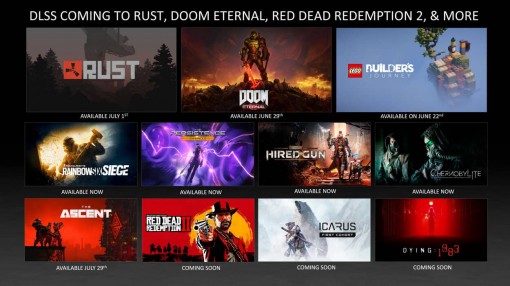 nvidia geforce rtx june 2021 dlss update coming to big games soon