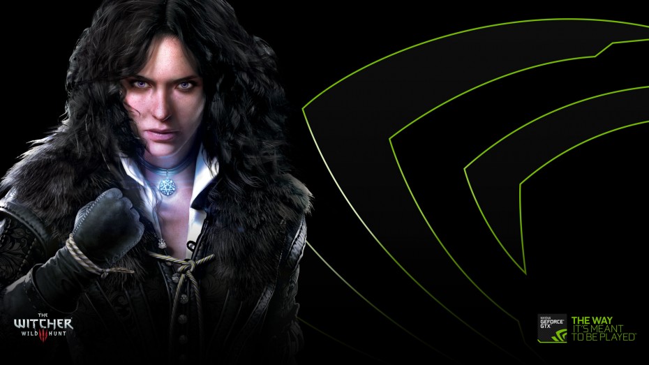 NV TWIMTBP The Witcher3 wallpapers Yennefer 1920x1080