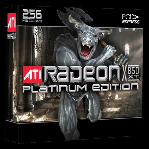 Radeon X850 XT 白金版 | Radeon Xxxx 系列 | AMD 显卡 | 视频卡
