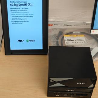 MSI показала EdgeExpert MS-C931 с NVIDIA GB10 Superchip — подтверждены...